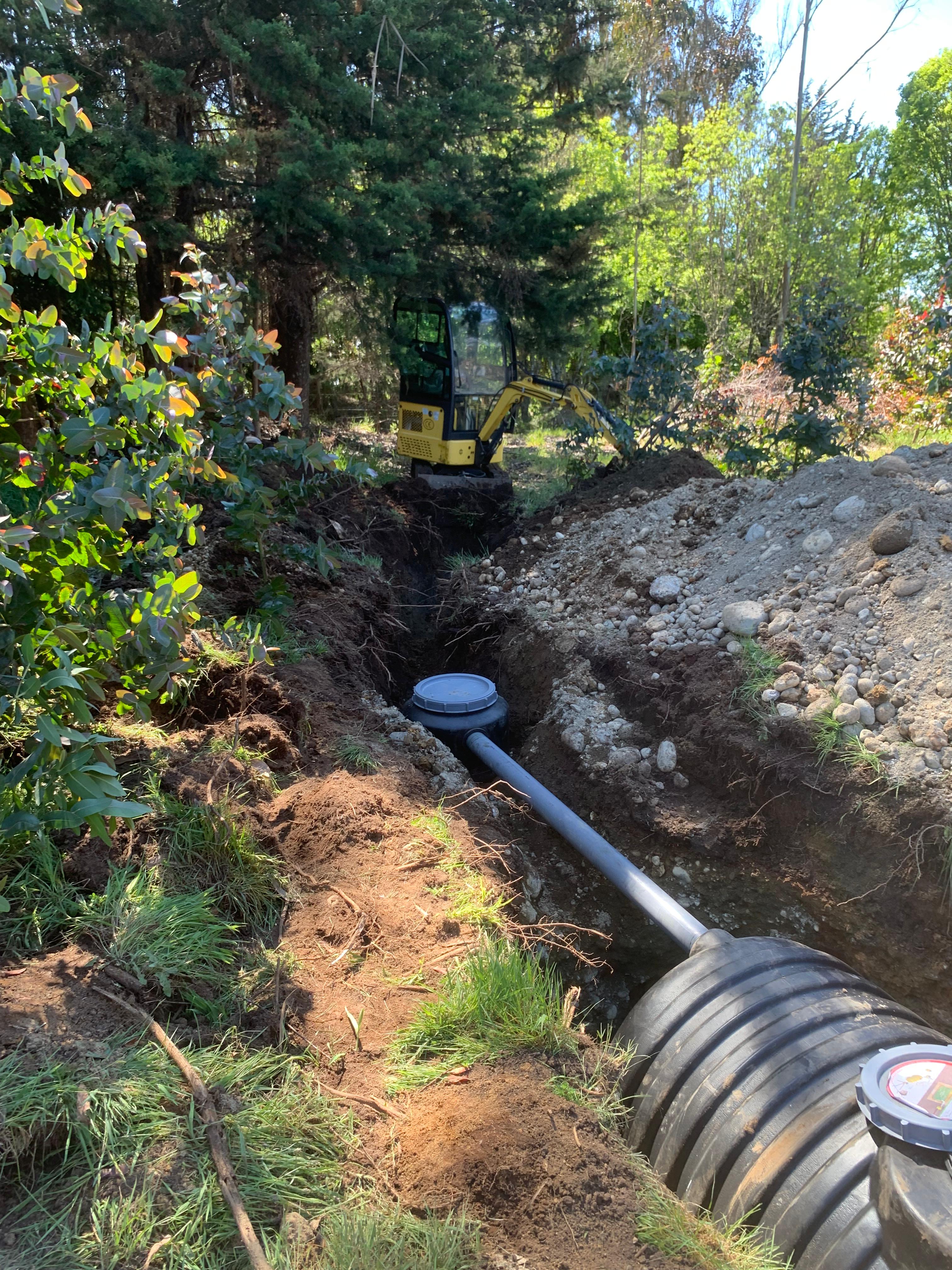 Instalación fosa séptica 2